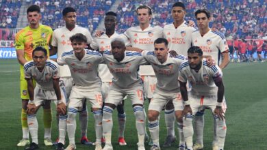 Los jugadores del FC Cincinnati posan previo a un juego de la temporada 2024 de la MLS. Cincinnati vs Querétaro Cincinnati vs Santos Cincinnati vs Philadelphia