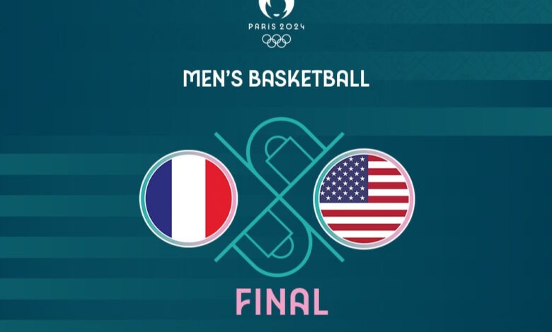 Francia vs Estados Unidos, la final de baloncesto masculino en estos Juegos Olímpicos 2024. (@FIBA)