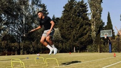 Kylian Mbappé se entrenará solo hasta el miércoles. Luego, se unirá al primer equipo. (@k.mbappe)