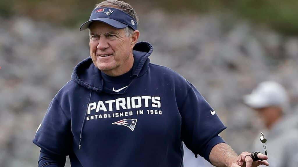 Bill Belinchick, el entrenador que comandó la época dorada de los Patriots.