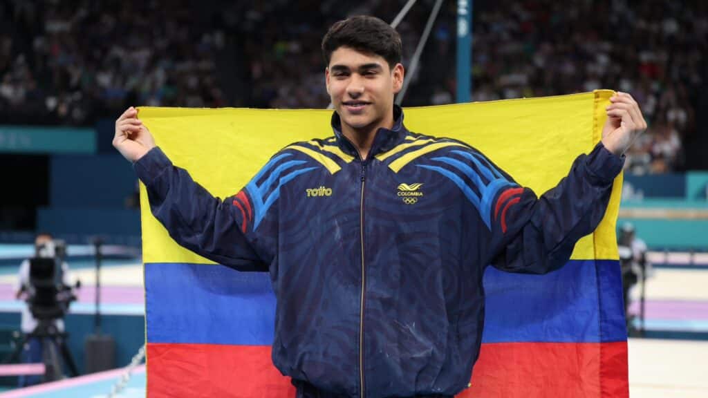 Ángel Barajas hizo historia para Colombia en estos Juegos Olímpicos 2024. (@olimpicocol)