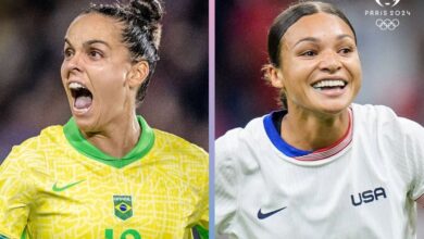 Estados Unidos vs Brasil, la gran final de fútbol de mujeres en los Juegos Olímpicos 2024. (@fifawomenworldcup)