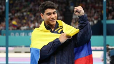 Colombia sumó su primer medalla en los Juegos Olímpicos 2024. (@fede.colgim)