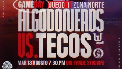 Tecolotes Dos Laredos vs Algodoneros Unión Laguna será uno de los platos fuertes en series de zona de la LMB.