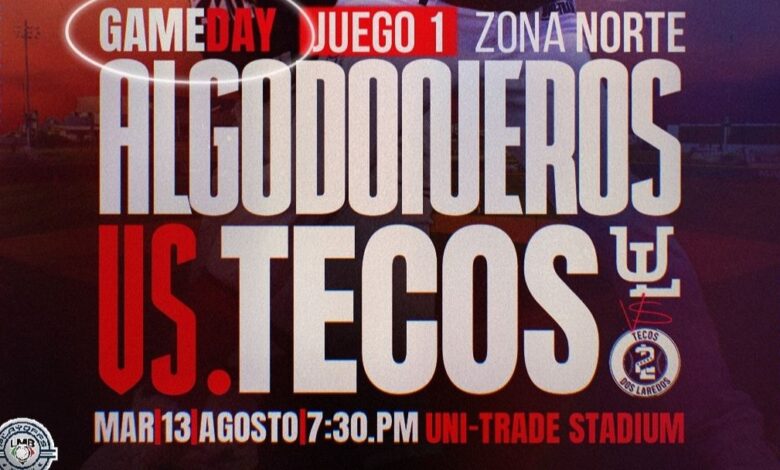 Tecolotes Dos Laredos vs Algodoneros Unión Laguna será uno de los platos fuertes en series de zona de la LMB.