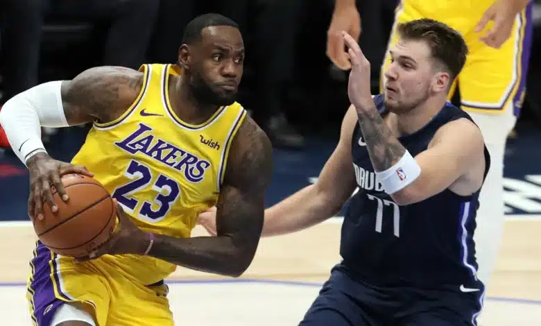 Luka Doncic, el gran apuntado de Los Ángeles Lakers si LeBrón James decide dar un paso al costado.