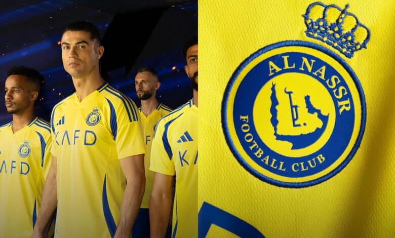 Cristiano Ronaldo en la presentación de la nueva camiseta de Al Nassr