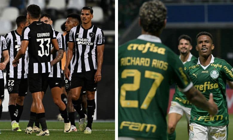 Botafogo vs. Palmeiras por la Copa Libertadores 2024