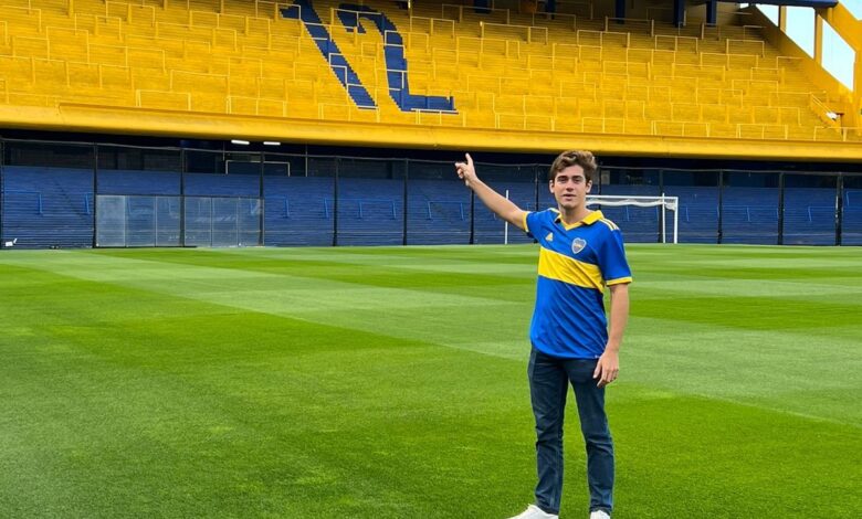 Franco Colapinto Boca Juniors