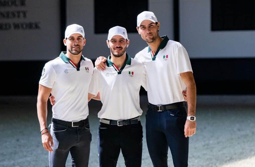 Andrés Azcárraga, Eugenio Garza y Carlos Hank eran los jinetes de México en estos Juegos Olímpicos 2024.