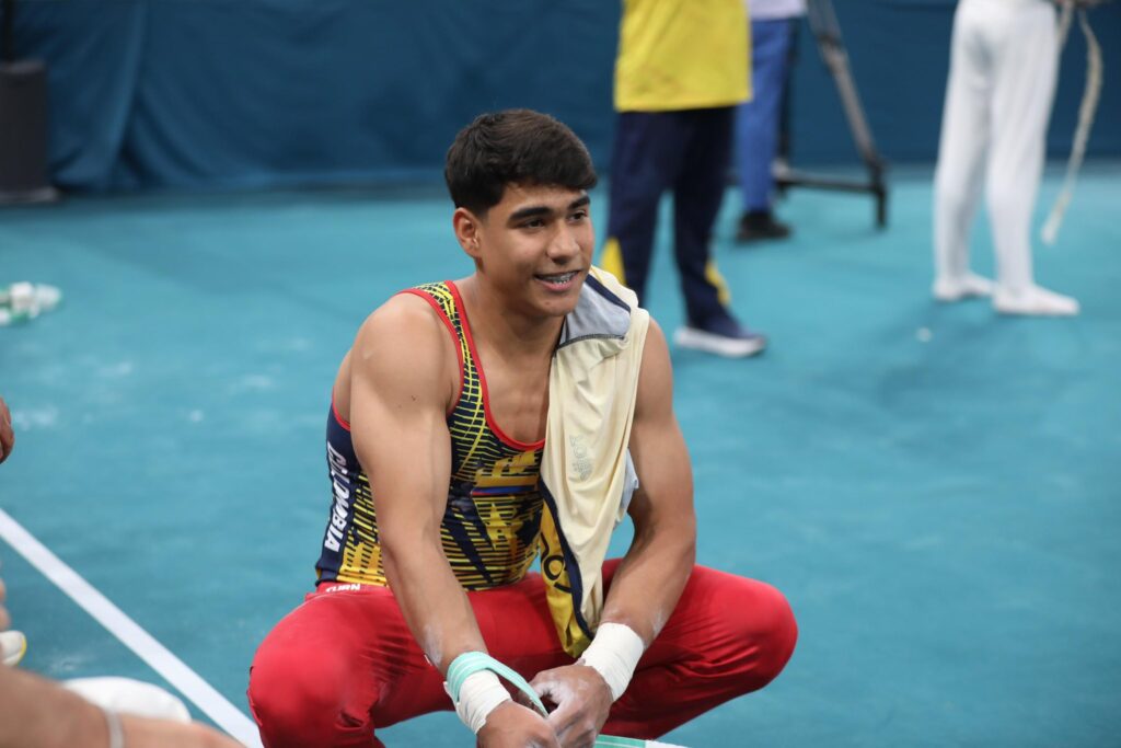 Ángel Barajas consiguió la única medalla para Colombia en estos Juegos Olímpicos 2024. 