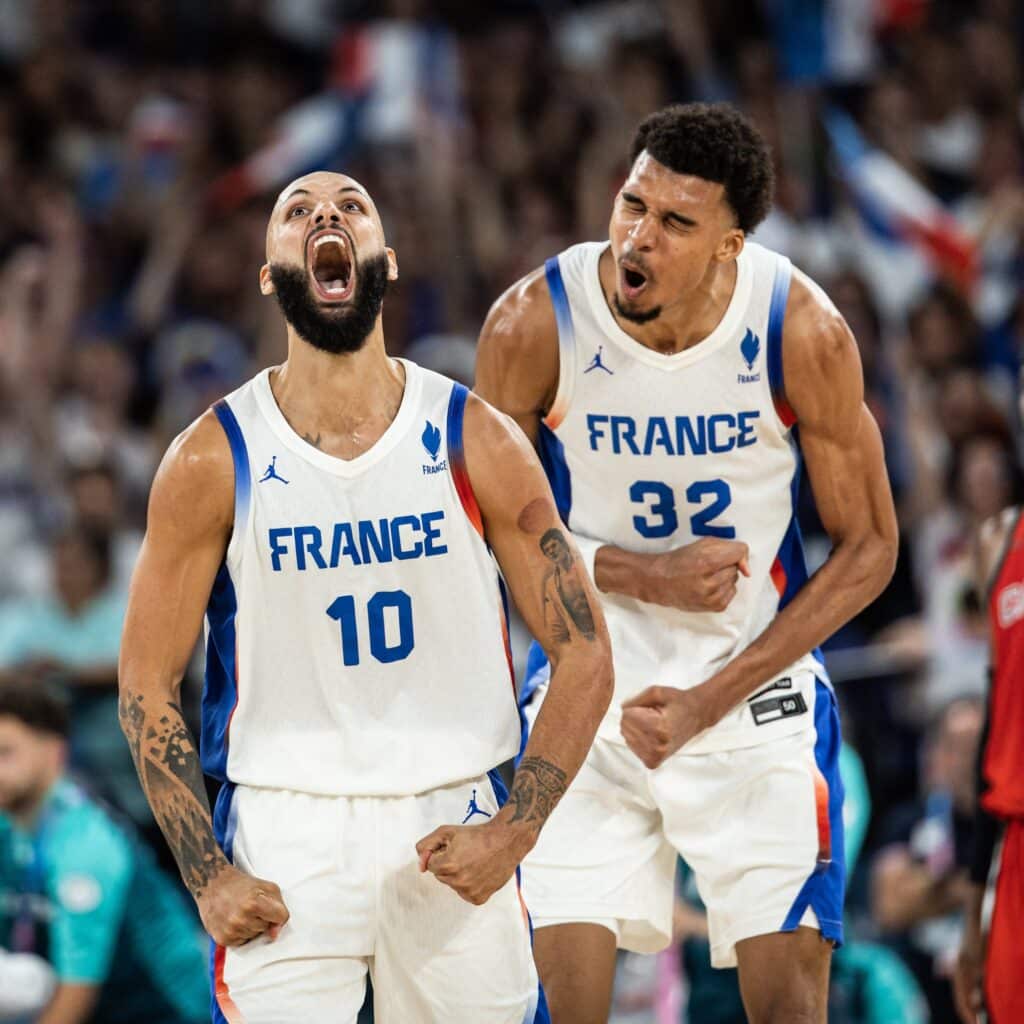 Fournier y Wembanyama son las grandes figuras para este Alemania vs Francia en estos Juegos Olímpicos 2024. (@FIBA)