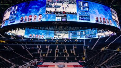 Los Ángeles Clippers estrenará la temporada de la NBA en su nuevo estadio: el Intuit Dome.