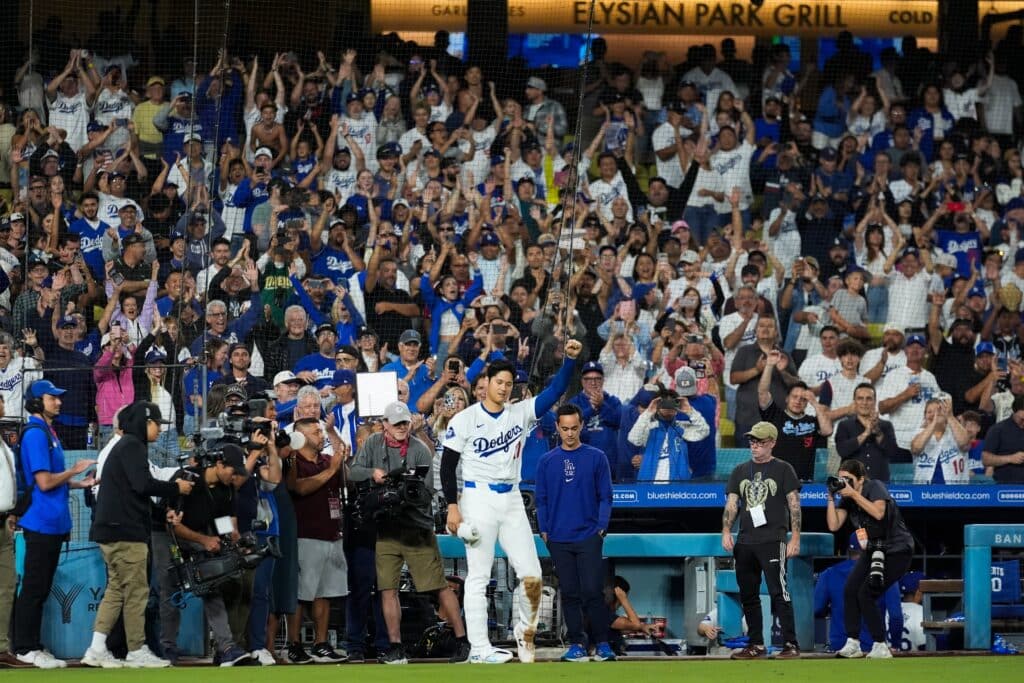 Shohei Ohtani, una de las grandes figura que estarán en los Playoffs de la MLB 2024