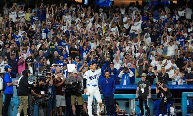 Shohei Ohtani, una de las grandes figuras de los Dodgers, estará presente en la Serie Mundial de la MLB.