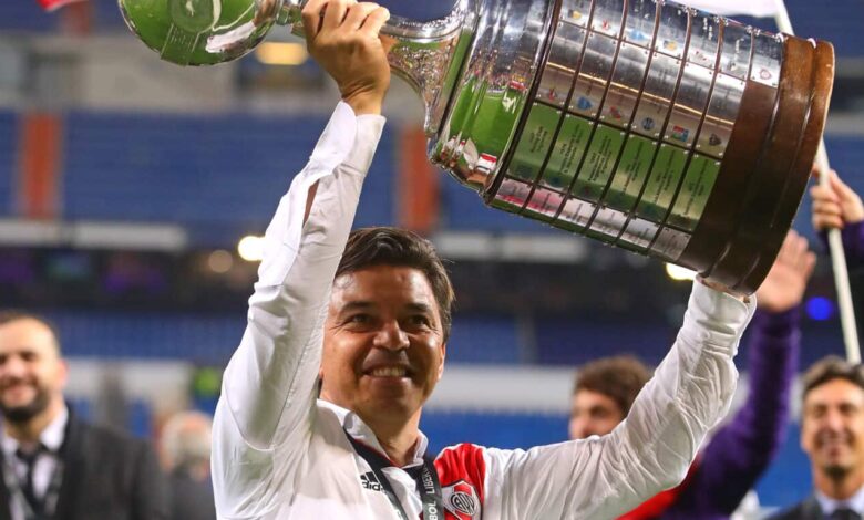 Marcelo Gallardo historial de duelos de eliminación directa en Copa Libertadores