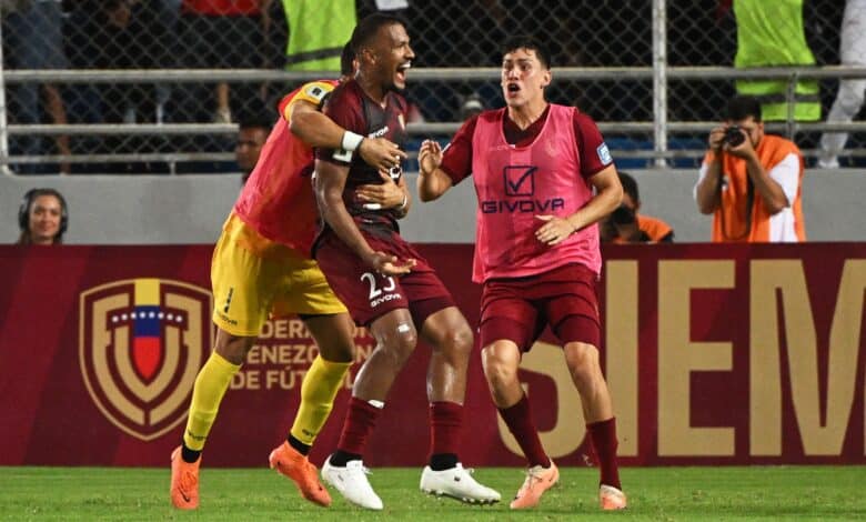 Salomon rondon festejando