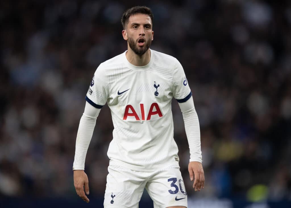 Rodrigo Bentancur en Tottenham, Man. City vs. Tottenham