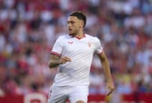 Lucas Ocampos en el partido Sevilla vs Granada en LaLiga 2023-24