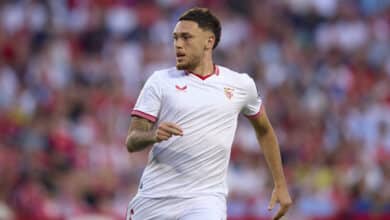 Lucas Ocampos en el partido Sevilla vs Granada en LaLiga 2023-24