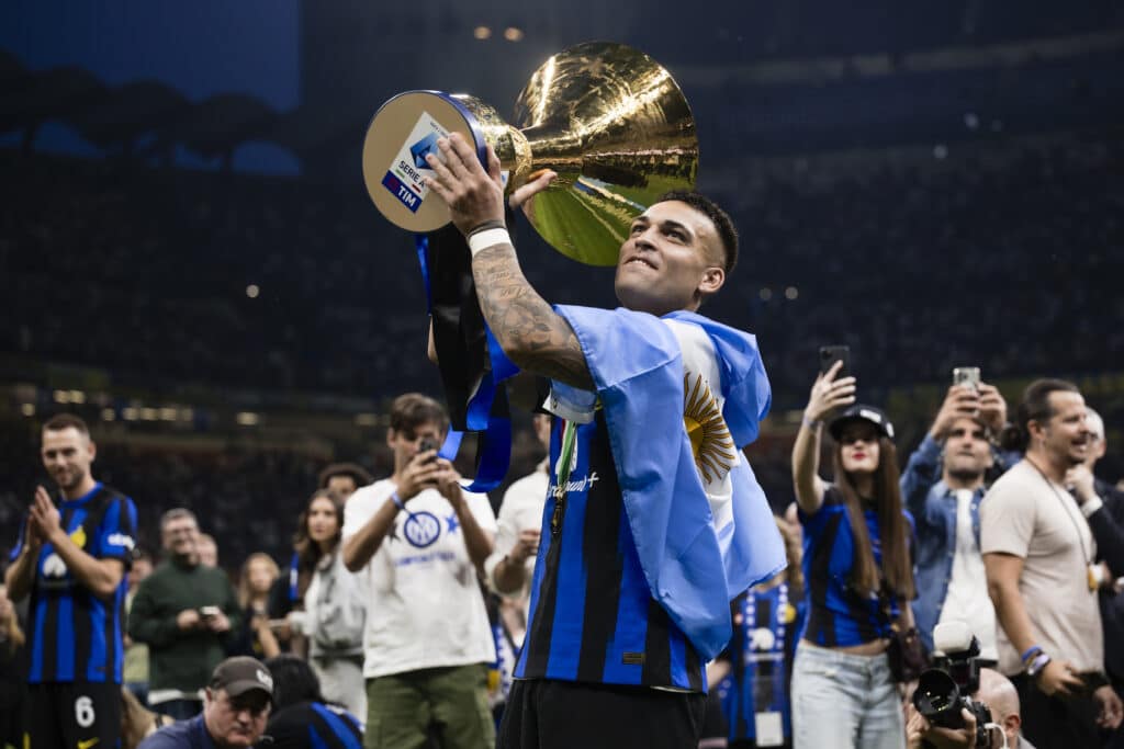 Lautaro Martínez campeón Serie A