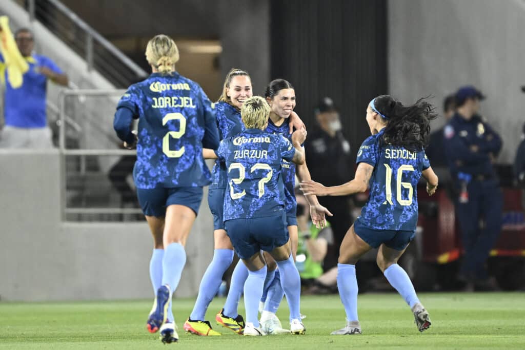 América vs Chivas: las chicas americanistas han ganado tres de los últimos cuatro Clásicos Nacionales. Foto: Getty Images