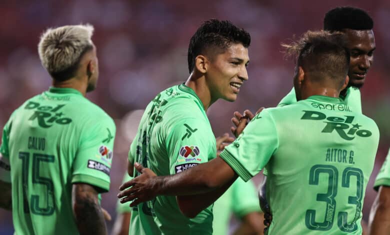 Angel Zaldivar del FC Juárez su gol vs FC Dallas en la Leagues Cup 2024. St. Louis vs FC Juárez Juárez vs Colorado Rapids. Tabla de Porcentaje Chivas vs Juárez