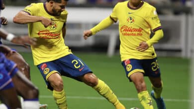 Erick Sánchez fue titular en 46 minutos de juego desde el Mercedes-Benz Stadium de Atlanta. Club América vs. Aston Villa, partido amistoso de pretemporada.