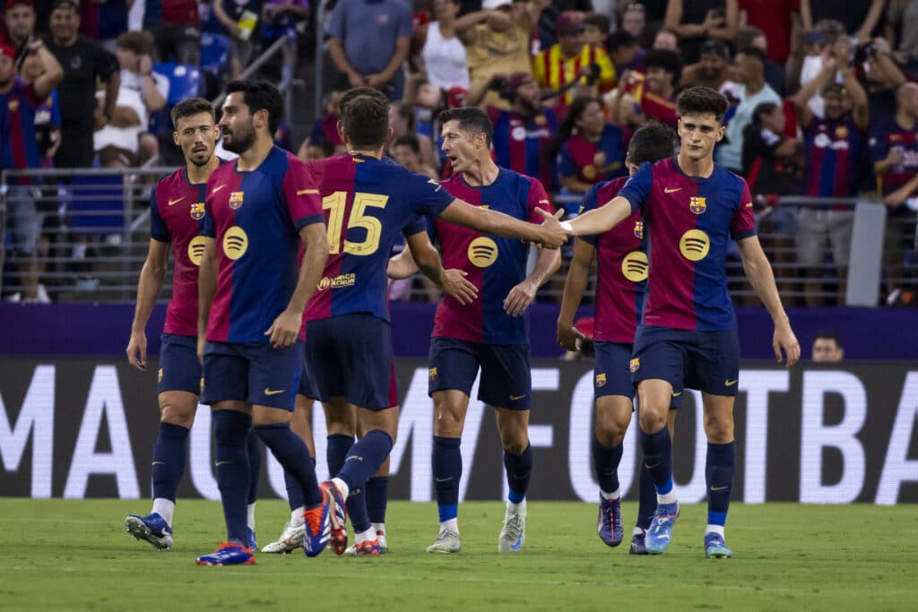 Barcelona vs Athletic Club: Se viene una dura prueba para el equipo de Hansi Flick. (Photo by SAMUEL CORUM/AFP via Getty Images)