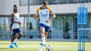 Kylian Mbappé entrenamiento Real Madrid