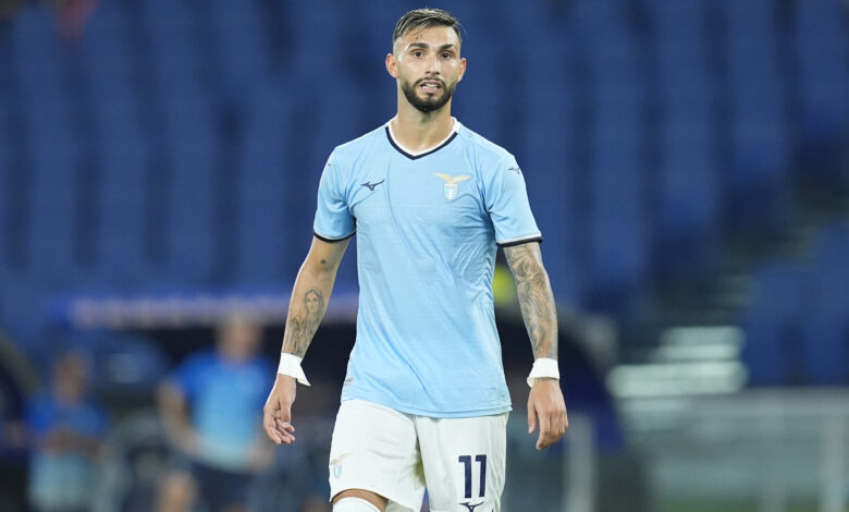 Valentin Castellanos con Lazio