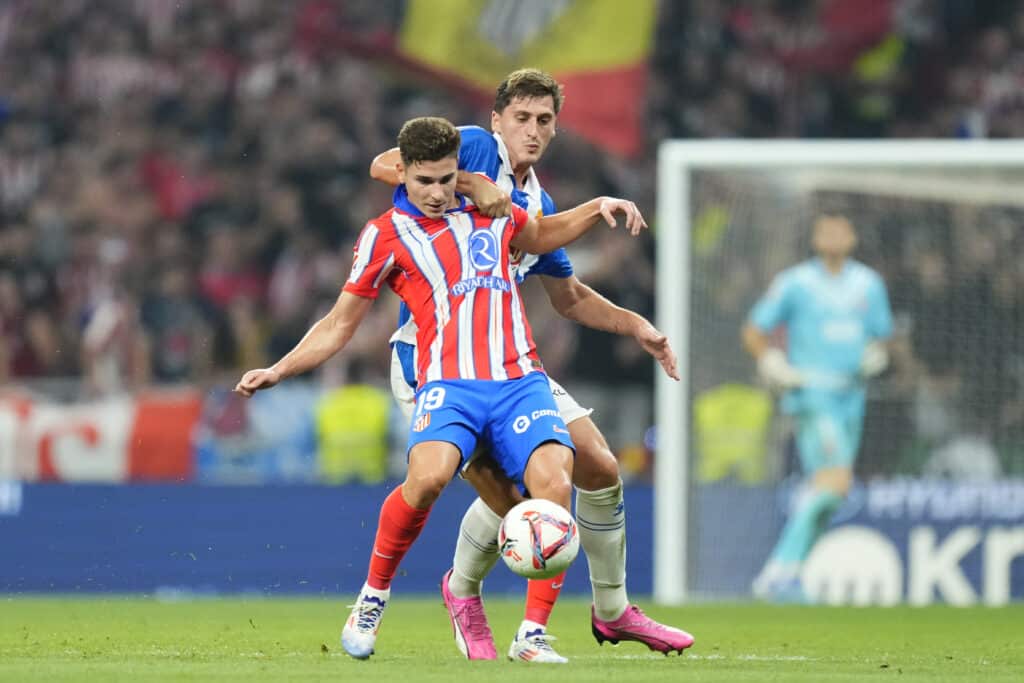 Atlético de Madrid vs Valencia: Se juega un partidazo en el Cívitas Metropolitano por la fecha 5 de La Liga de España. (Photo by Jose Breton/Pics Action/NurPhoto via Getty Images)