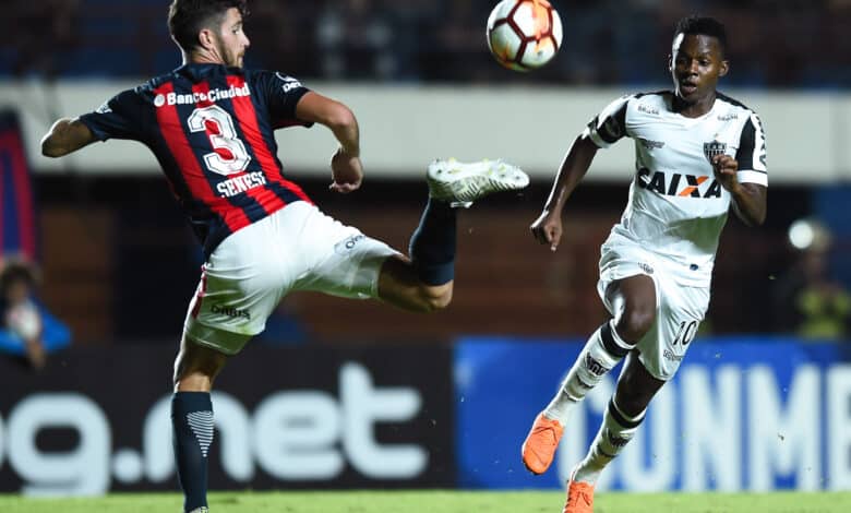 San Lorenzo vs. Atlético Mineiro, duelo por los 8vos de la Copa Libertadores.