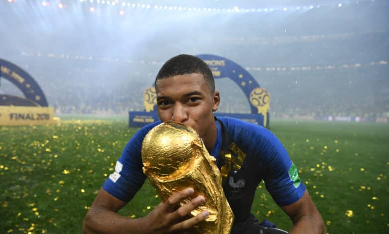 Kylian Mbappé Campeón del Mundo en el Mundial Rusia 2018