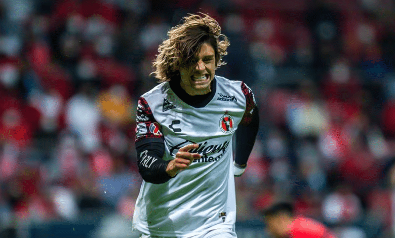 Joaquín Montecinos con Xolos de Tijuana en Liga MX, Estadio Caliente 2022-2023