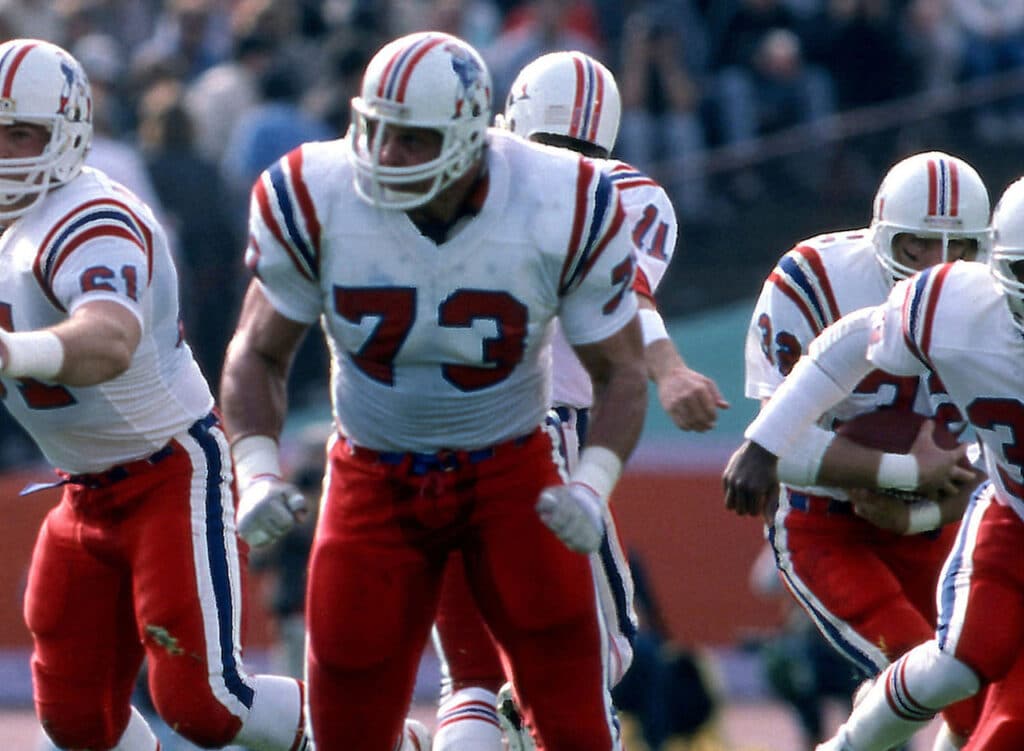 Jonh Hannah, histórico de los Patriots durante la época de los 70'.