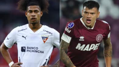 Liga de Quito vs. Lanús por los octavos de final de la Copa Sudamericana 2024.