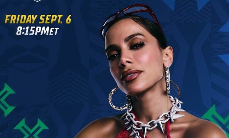 La NFL confirmó a la cantante Anitta para el show del medio tiempo que se disputará en Sao Paulo.