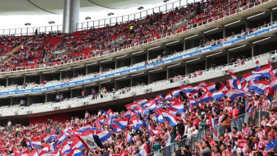 Fans de las Chivas en el estadio Akron en el partido vs Mazatlán del Apertura 2024 de la Liga MX.