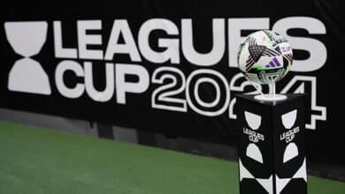 Imagen de la Leagues Cup con el balón oficial para la edición 2024 de Adidas. liga mx