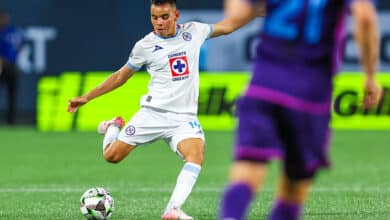 Carlos Rodríguez de Cruz Azul en el partido vs Charlotte de la Leagues Cup 2024 Philadelphia vs Cruz Azul Orlando City vs Cruz Azul vs Mazatlán