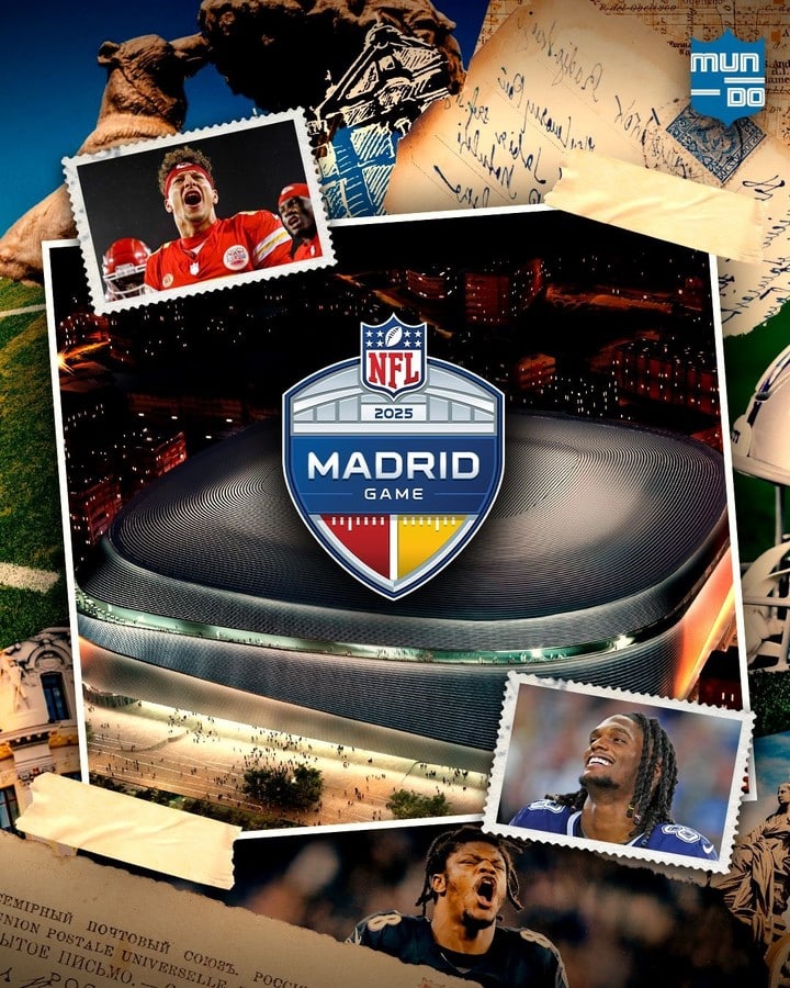 La NFL llegará a España durante el 2025 (@NFL)