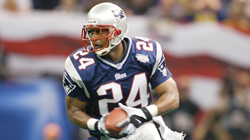 Ty Law, uno de los referentes de los Patriots en la década de los 90'.