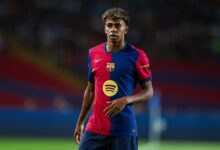 Lamine Yamal con Barcelona en el Joan Gamper