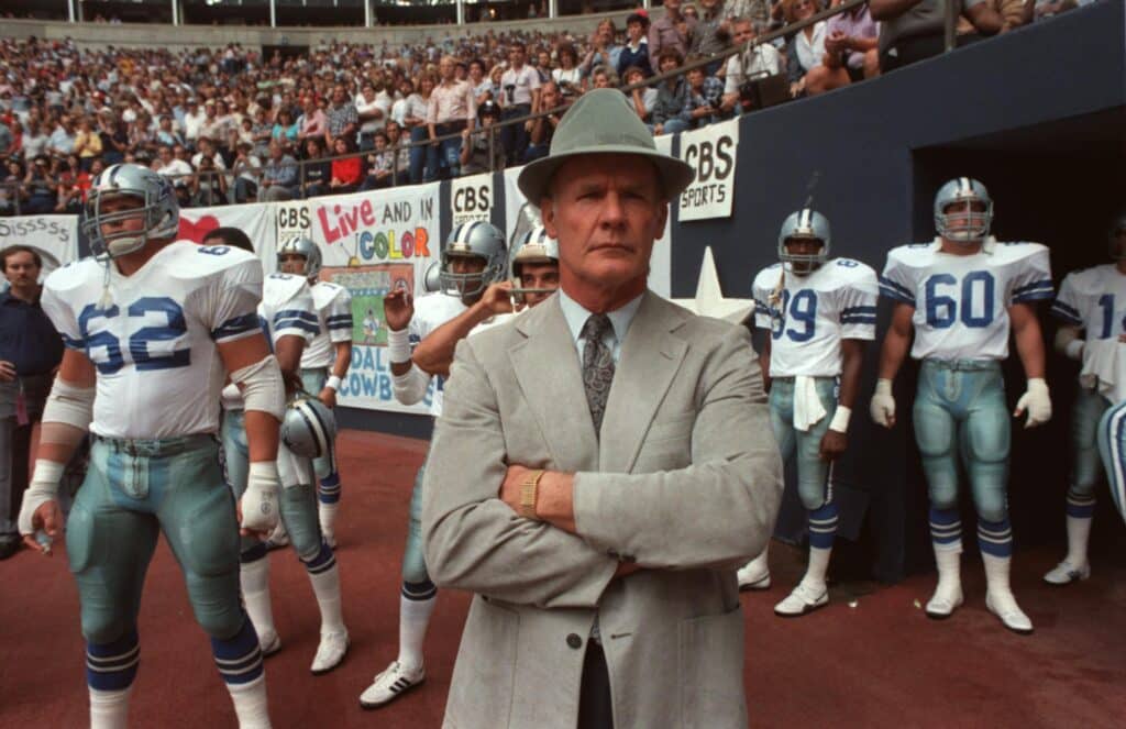 Tom Landry, para muchos, el mejor entrenador de Dallas Cowboys en su historia.