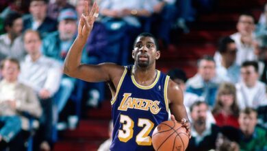 Magic Johnson, la estrella de los Lakers, le respondió a Anthony Edwards.