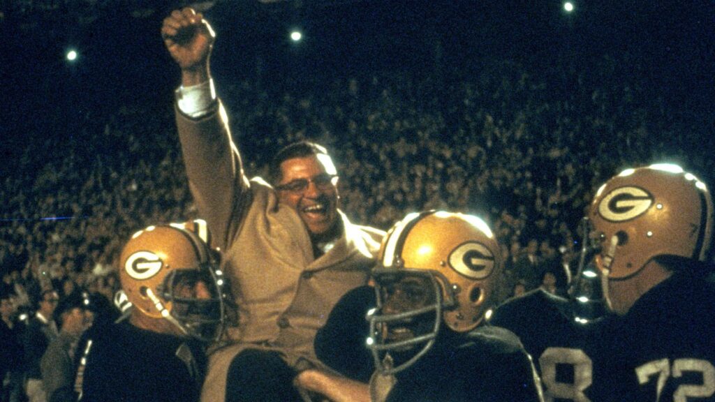 Vince Lombardi, el maestro de los Green Bay Packers.