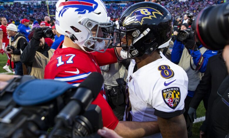 Buffalo Bills vs Baltimore Ravens cerrarán el Sunday Night de la NFL.