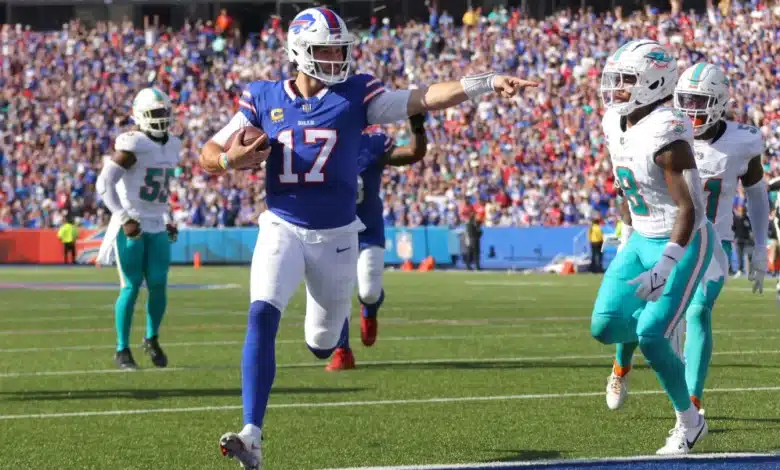 Los Buffalo Bills abrirán la Semana 2 de la NFL ante los Miami Dolphins.