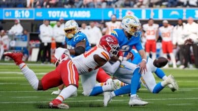 Kansas City Chiefs vs Los Ángeles Chargers, será uno de los encuentro claves de la NFL.